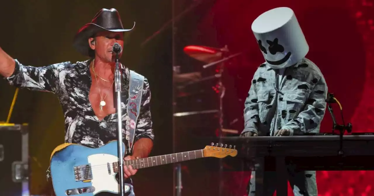 Tim McGraw, Marshmello to headline BetMGM’s Music Festival in Glendale