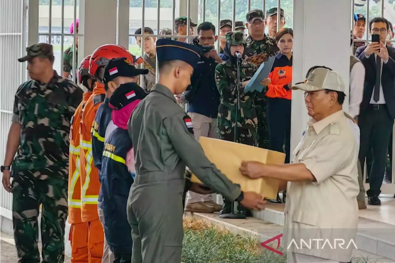 Menhan lepas bantuan logistik awalan untuk korban gempa Turki