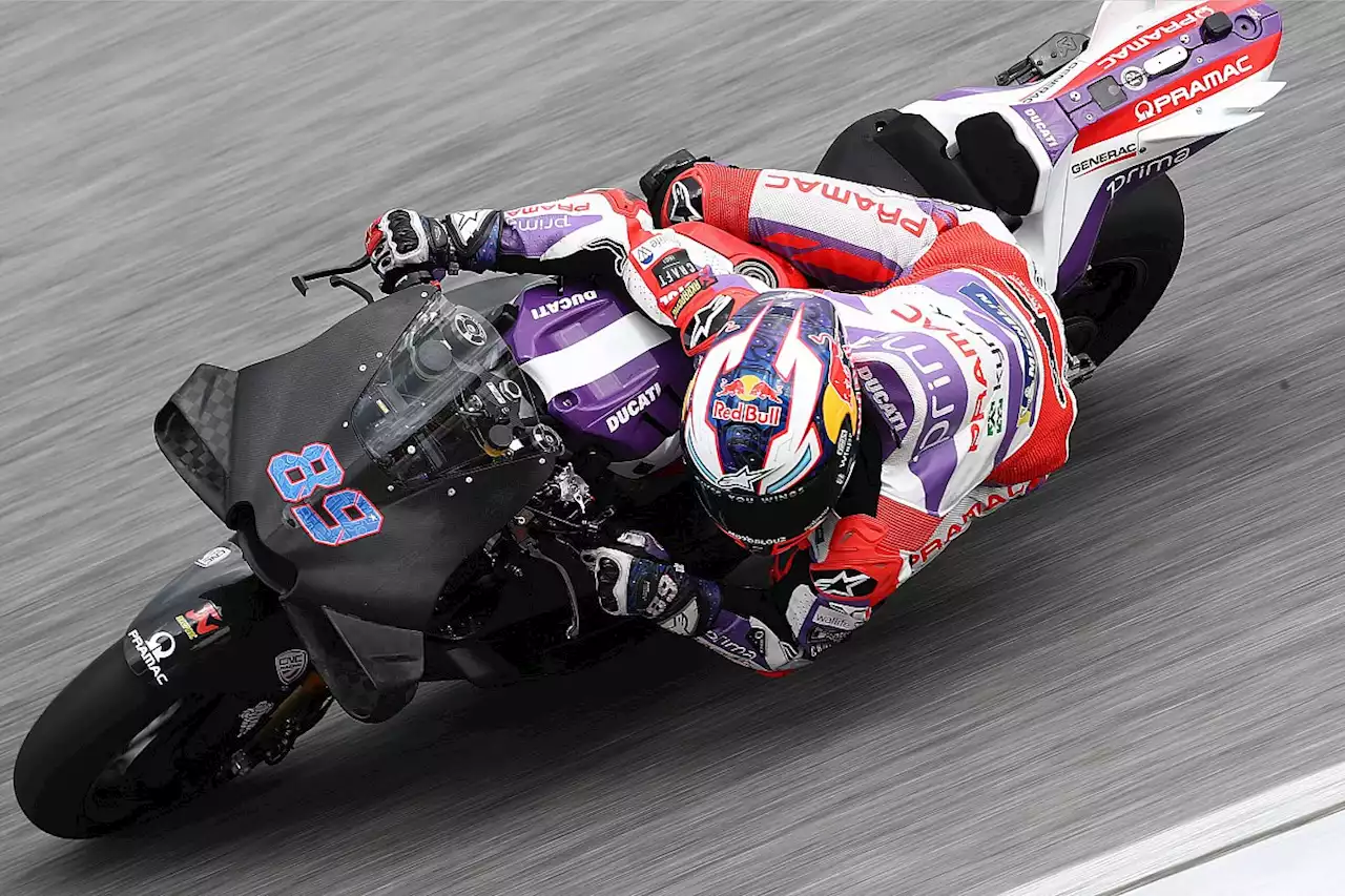 MotoGP Sepang test: Martin tops rain-hit day two despite crash