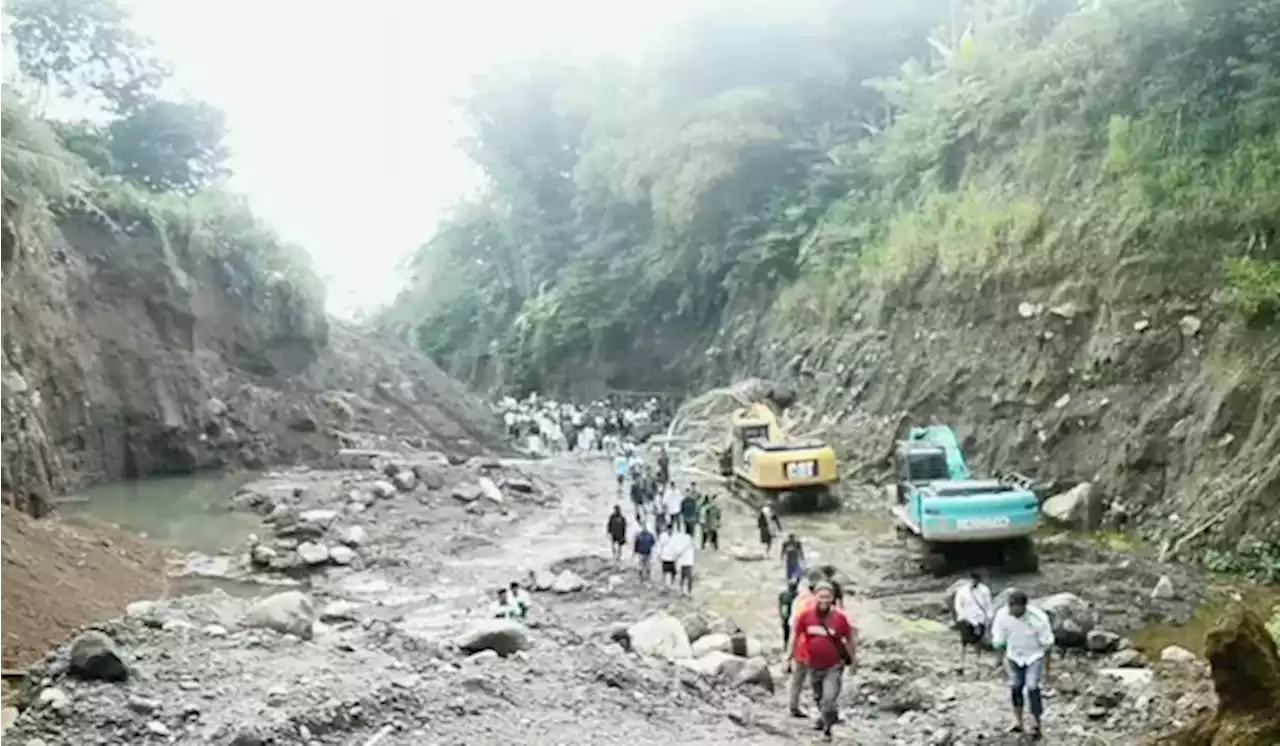 Ratusan Warga Srumbung Magelang Gruduk Tambang Ilegal