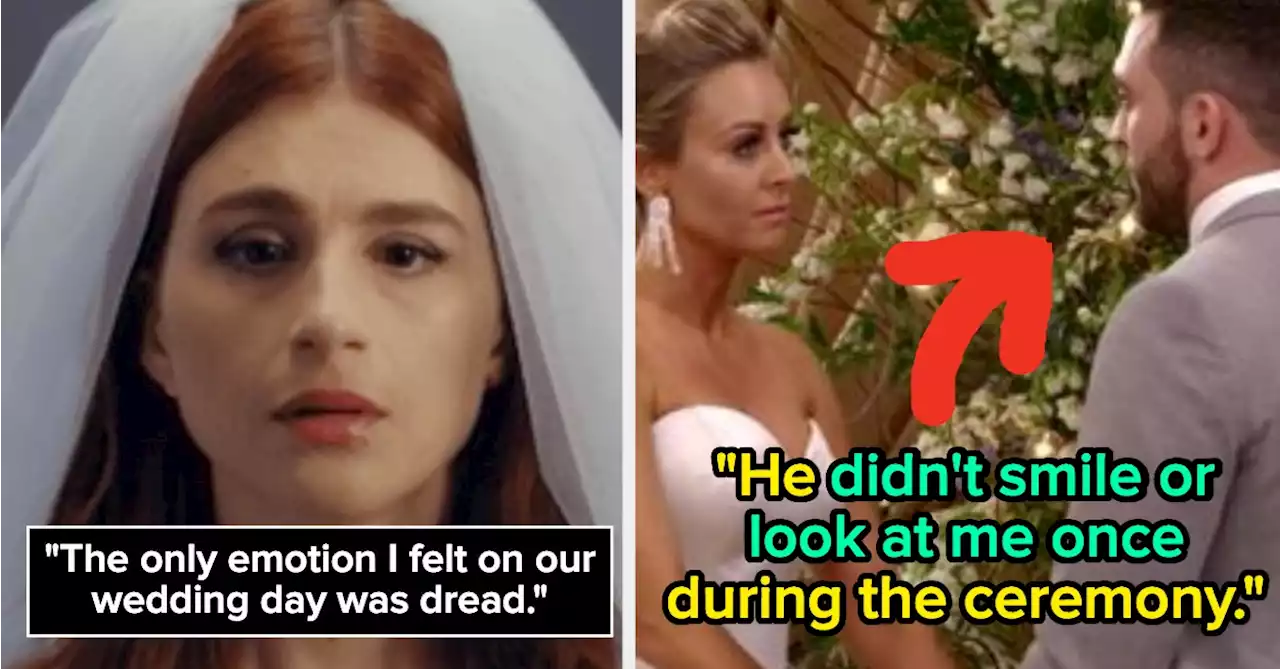 Divorced People Are Revealing The Red Flags On Their Wedding Day That Their Marriage Wouldn't Last