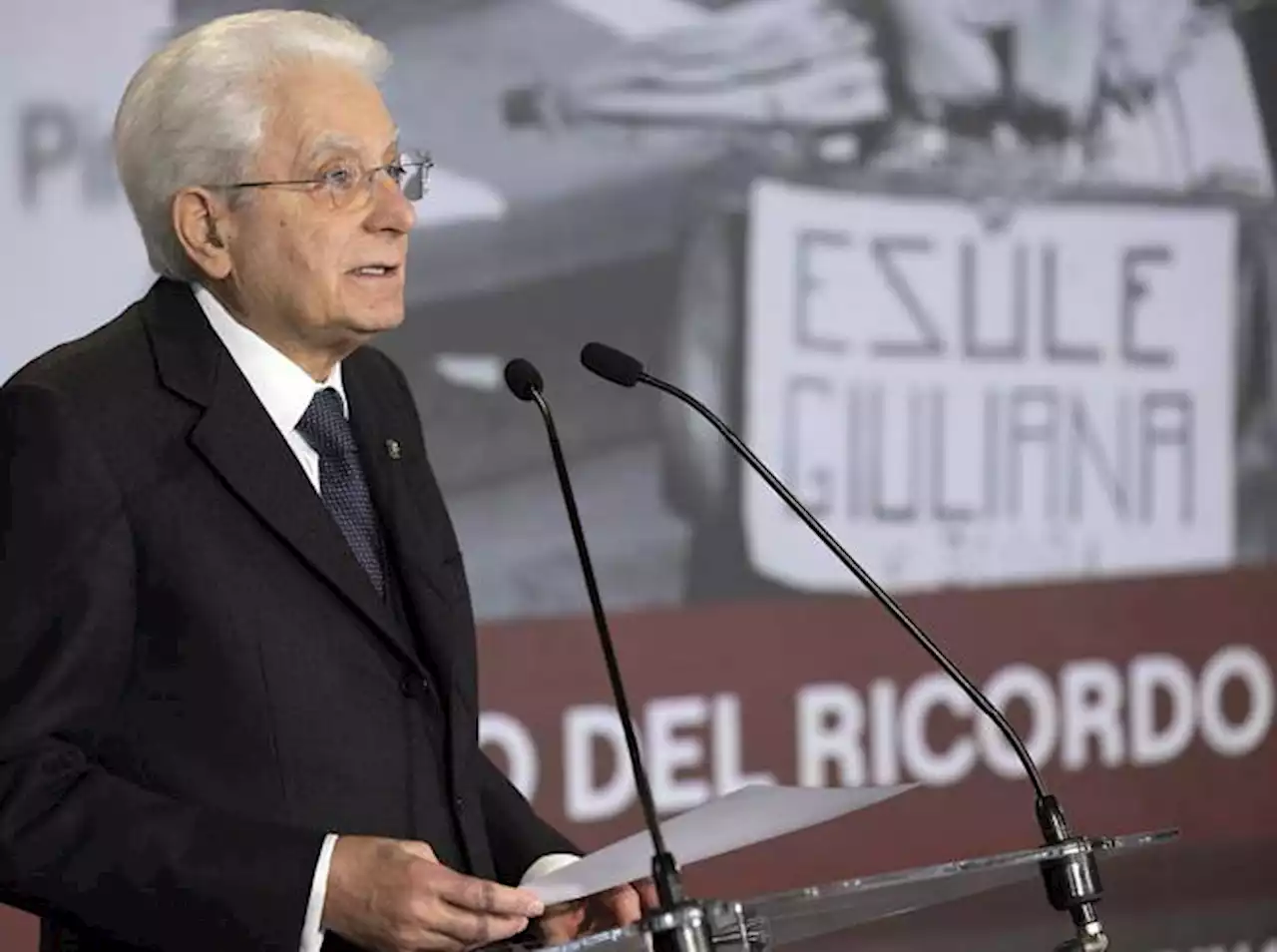 Mattarella sulle foibe: «Il Paese non si divida, ma sia unito nel ricordo. La verità rende liberi»