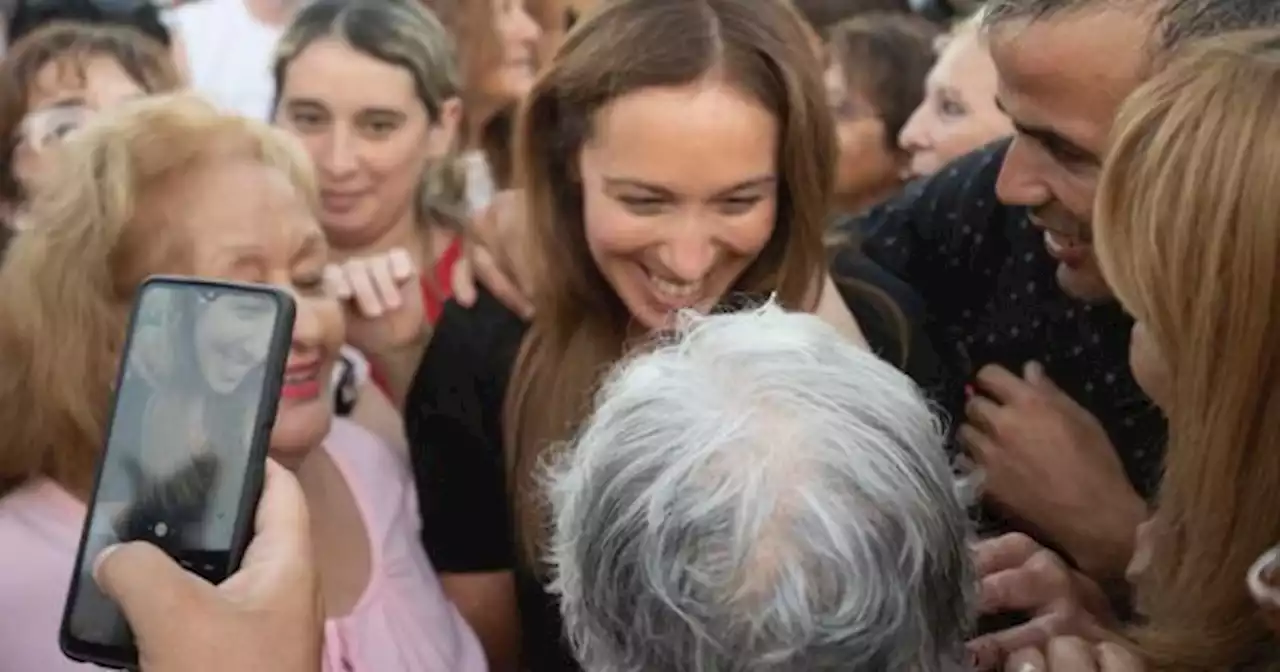 Mar�a Eugenia Vidal en C�rdoba: 'El Presidente est� en un cumplea�os'