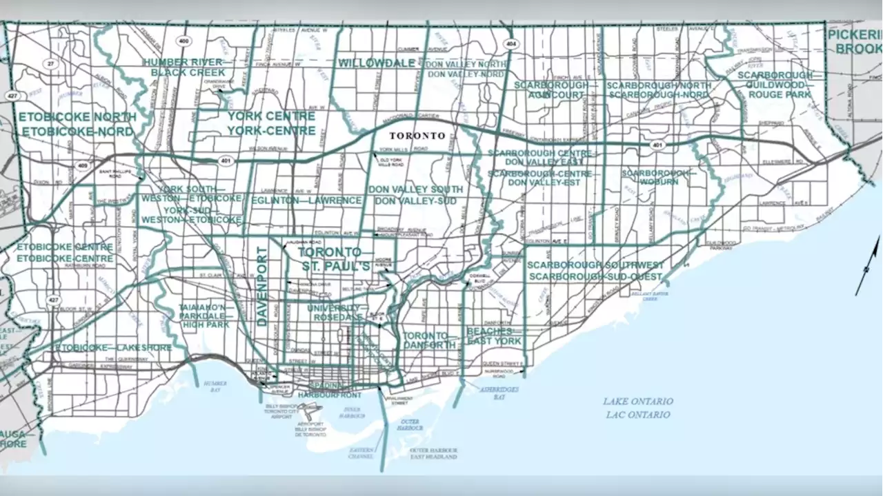 Toronto to lose one riding in proposed change to federal electoral map