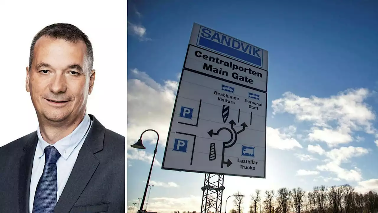 Sandvikchef hoppar av – blir finsk börs-vd