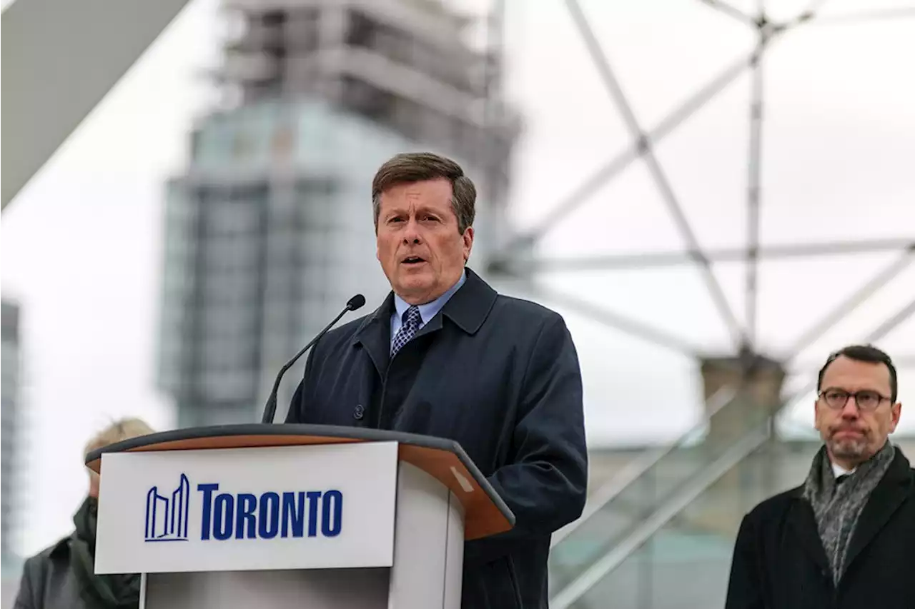 John Tory resigns as Toronto mayor over affair with staff member - constructconnect.com - Daily Commercial News