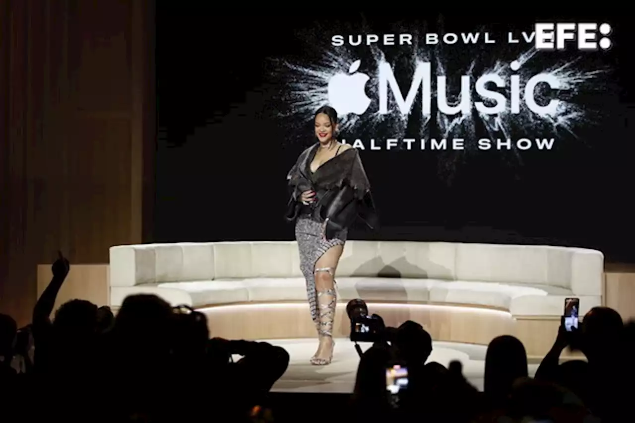 Rihanna, la estrella del medio tiempo del Super Bowl