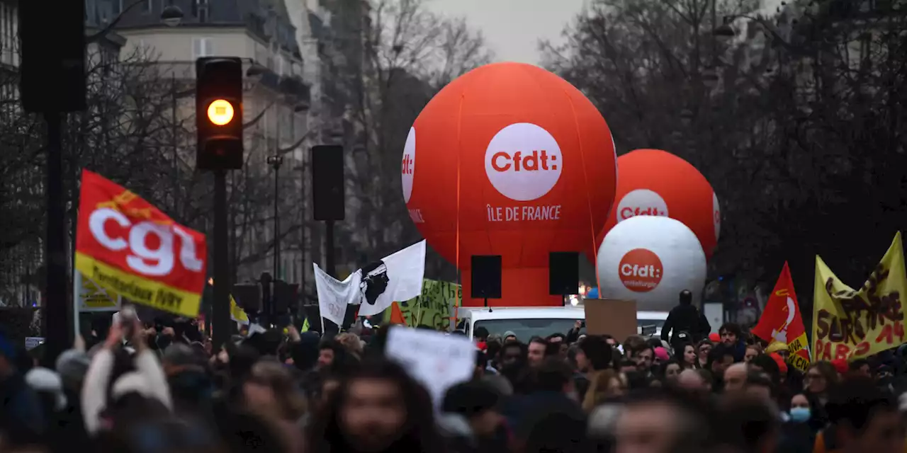 Retraites : 963.000 manifestants en France selon l'Intérieur, 2,5 millions selon la CGT