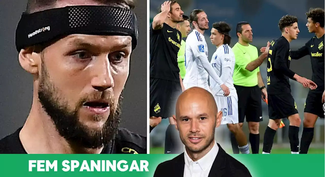 FEM SPANINGAR: 'Det var klasskillnad på AIK och FCK'