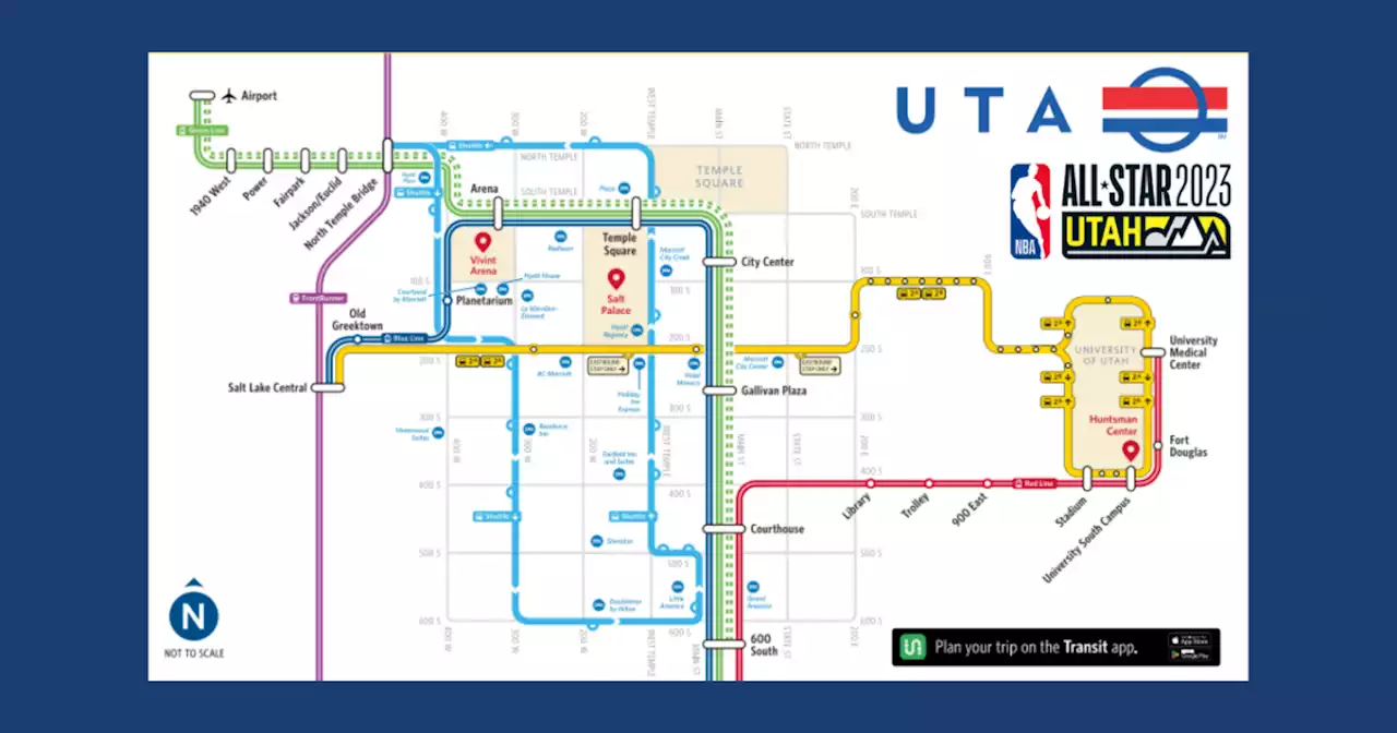 UTA lays out special All-Star Weekend schedules, Zero Fare program