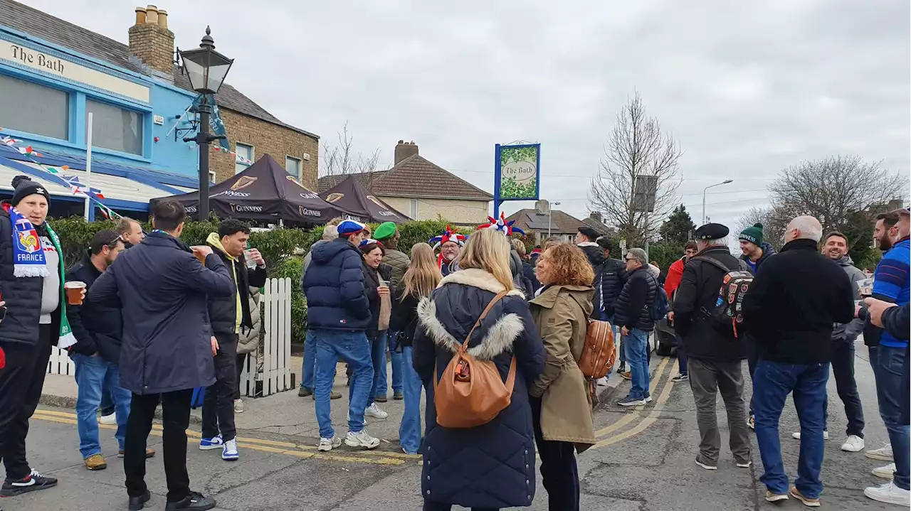 Irlande-France : à Dublin, un avant-match chaleureux dans les pubs autour du stade