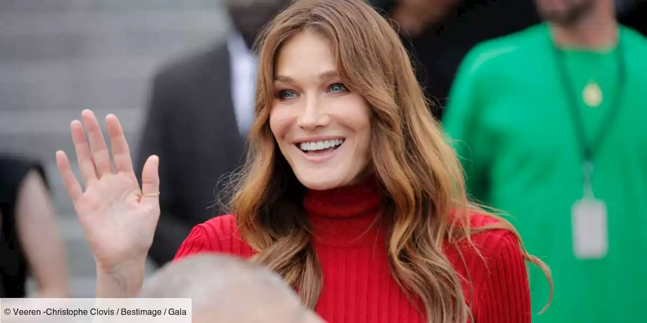 Carla Bruni rayonnante : elle fait sensation sur la scène du festival de Sanremo en Italie - Gala