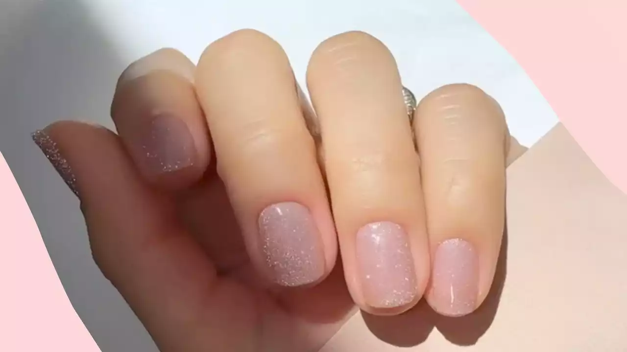 Rosé nails are taking our favourite drink to our fingertips