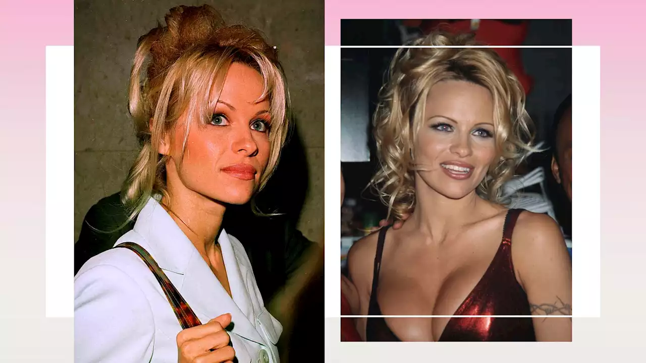 The Secret Trick To Pamela Anderson’s 90s Tousled Topknot