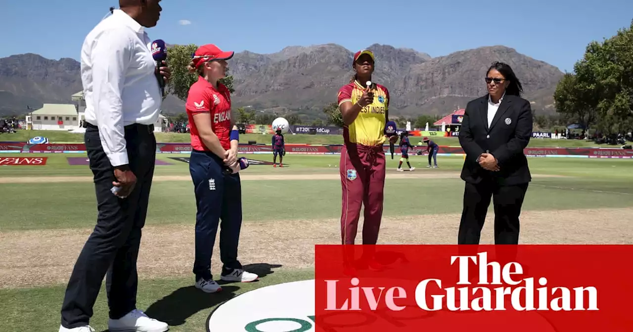 West Indies v England: Women’s T20 World Cup – live