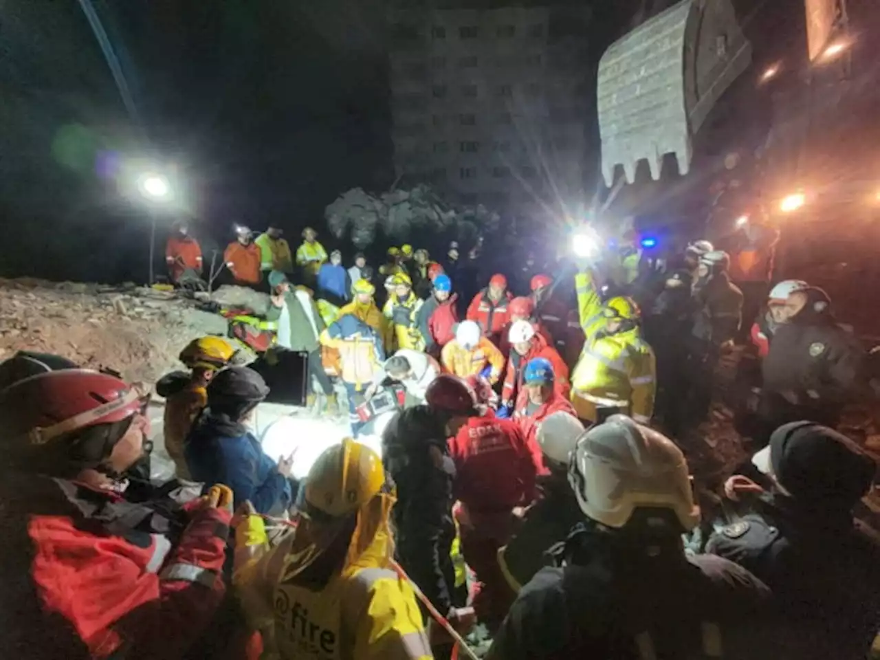 Quake rescues slow as hopes of finding people alive under rubble fade in Turkey, Syria