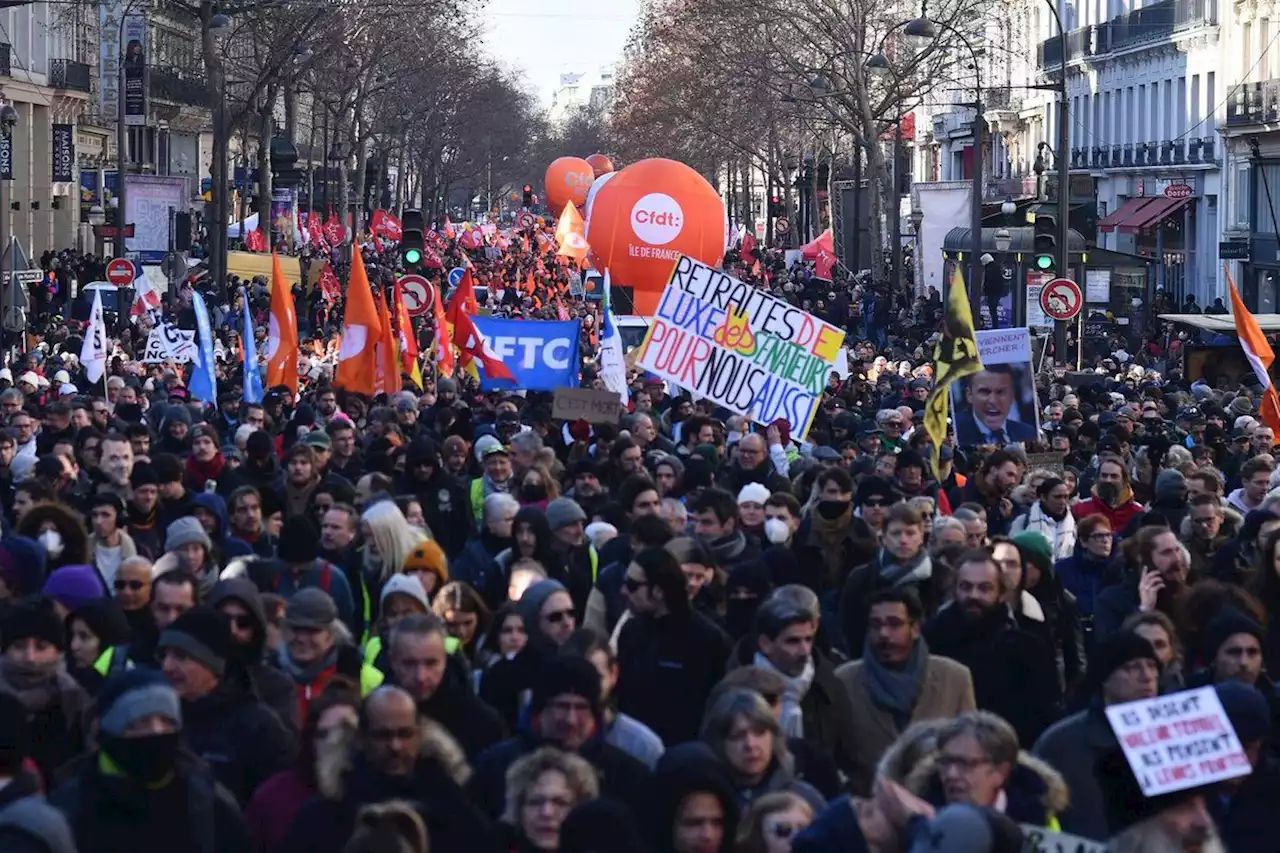 Réforme des retraites 2023 : mobilisation « massive » attendue pour ce premier samedi de manifestations