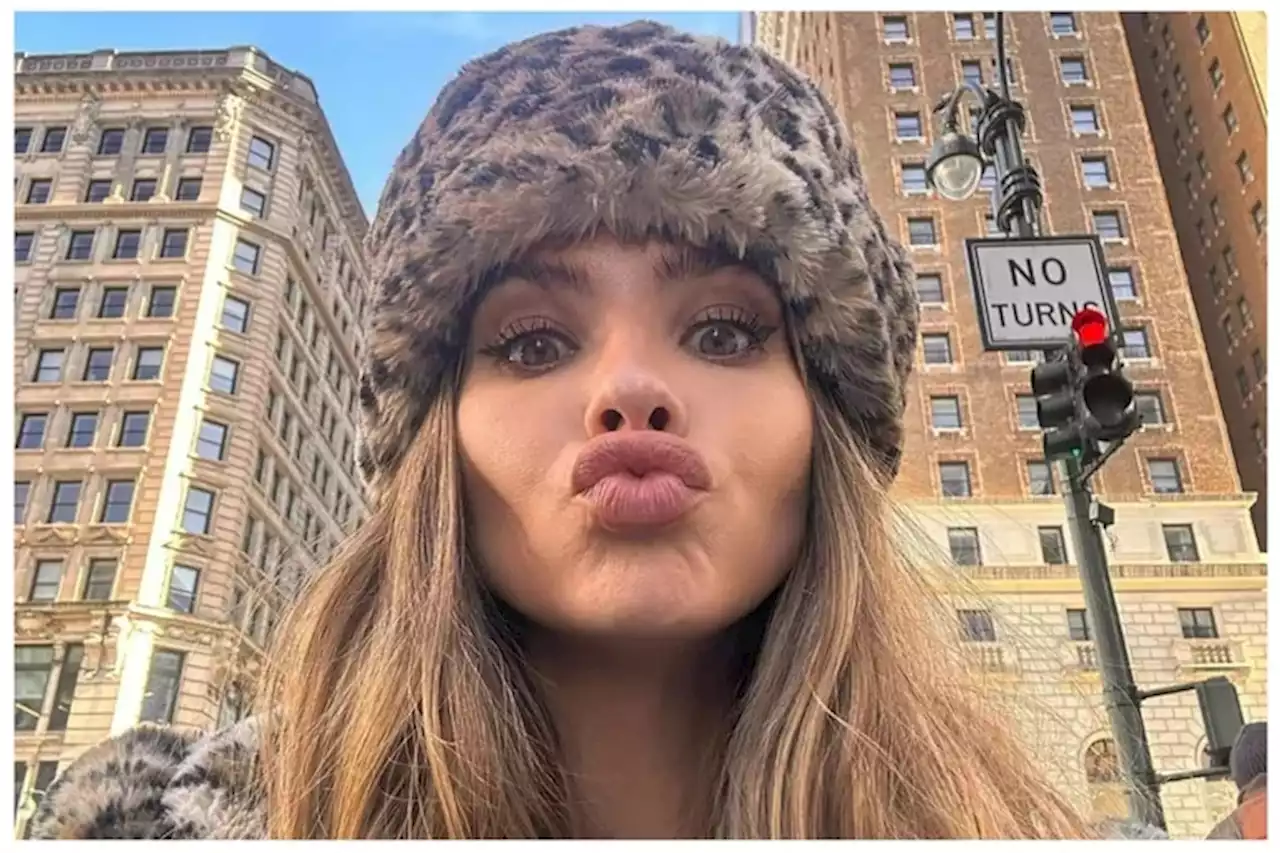 La China Suárez llegó a Nueva York y deslumbró a sus seguidores con su look animal print: “Todo sintético”