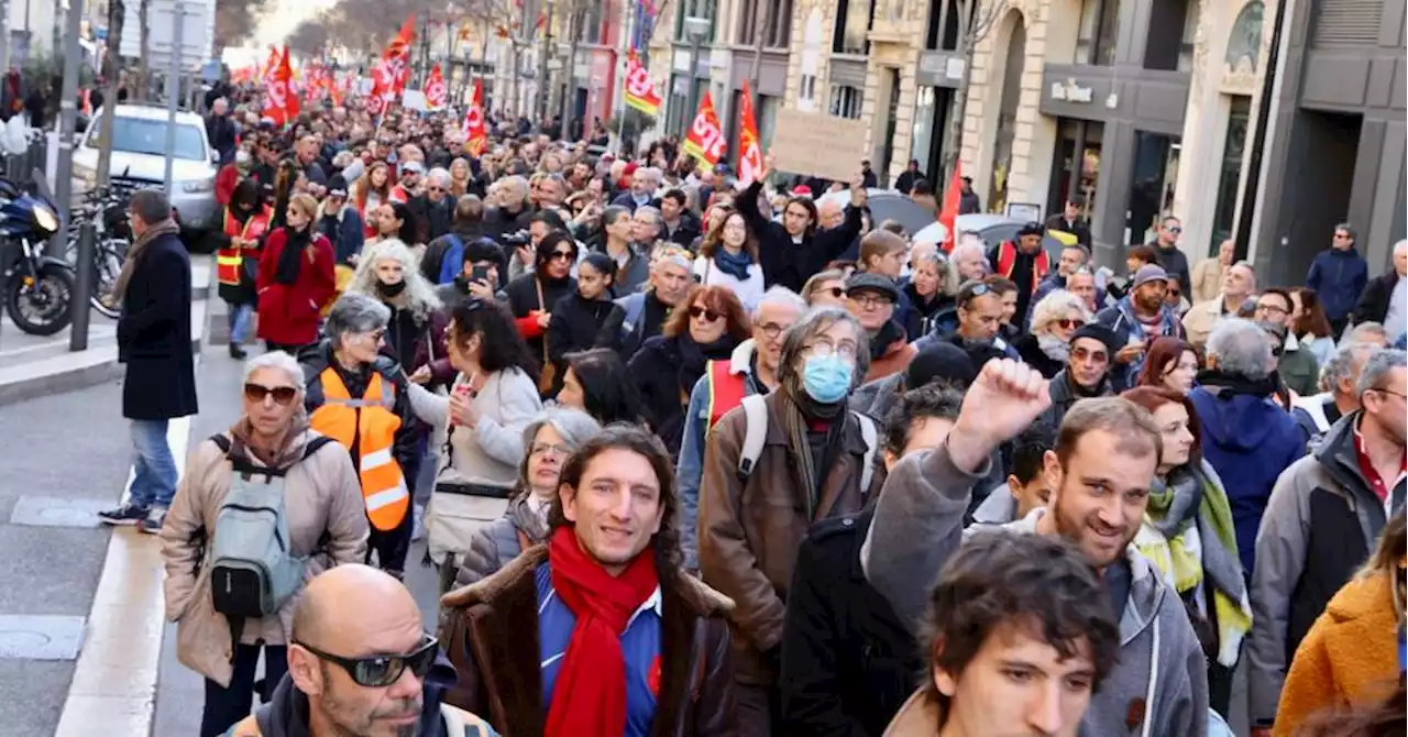 Réforme des retraites : à Marseille, des manifestants toujours aussi nombreux et des profils plus variés