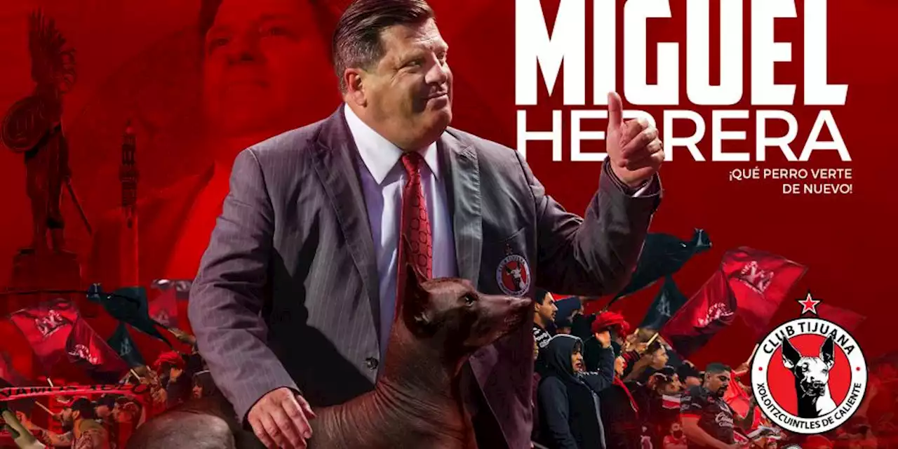 VIDEO: ¡TREMENDO! Miguel Herrera es presentado como nuevo técnico de Xolos por Brandon Moreno