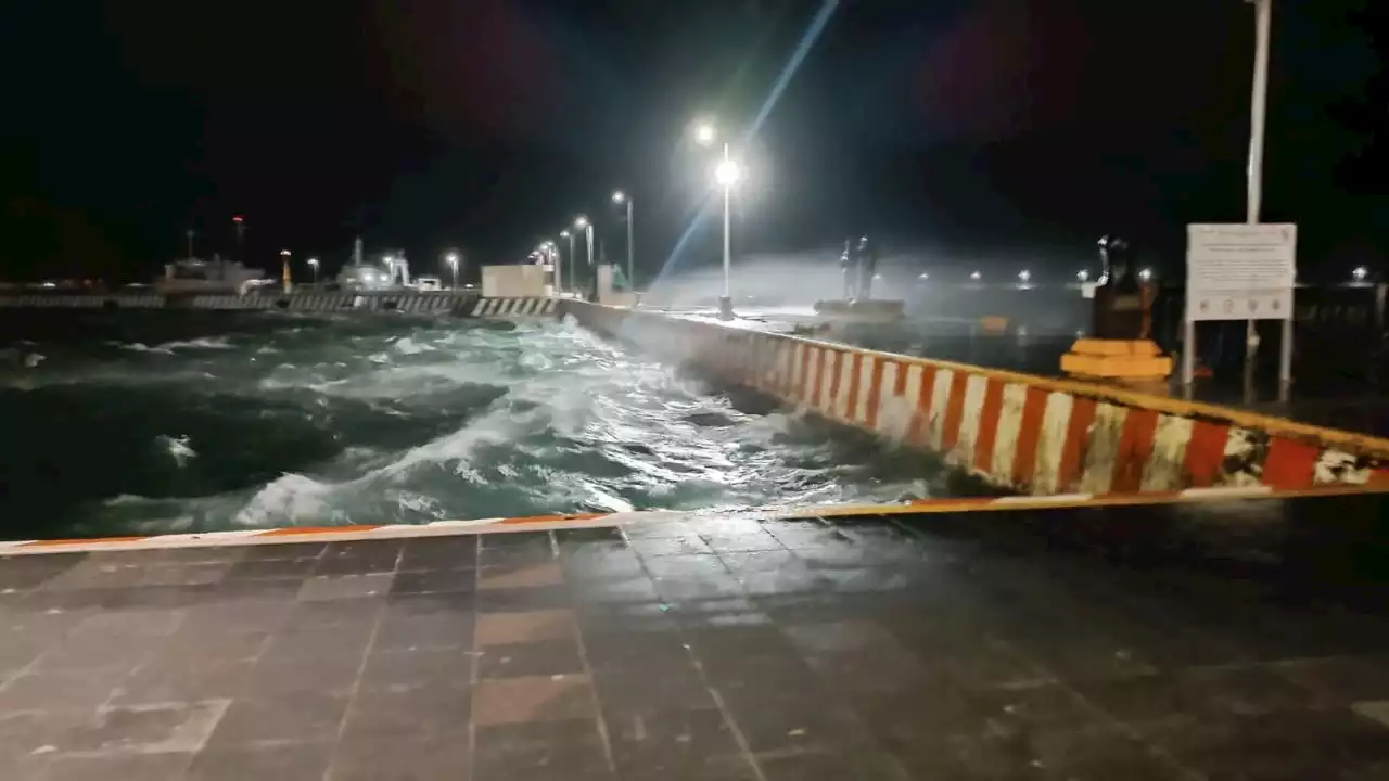 VIDEO: Norte azota Veracruz con vientos de casi 100 km/h