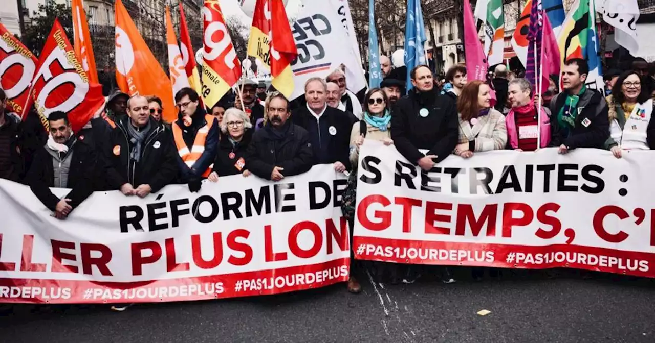 EN DIRECT - Réforme des retraites : le cortège parisien s’élance