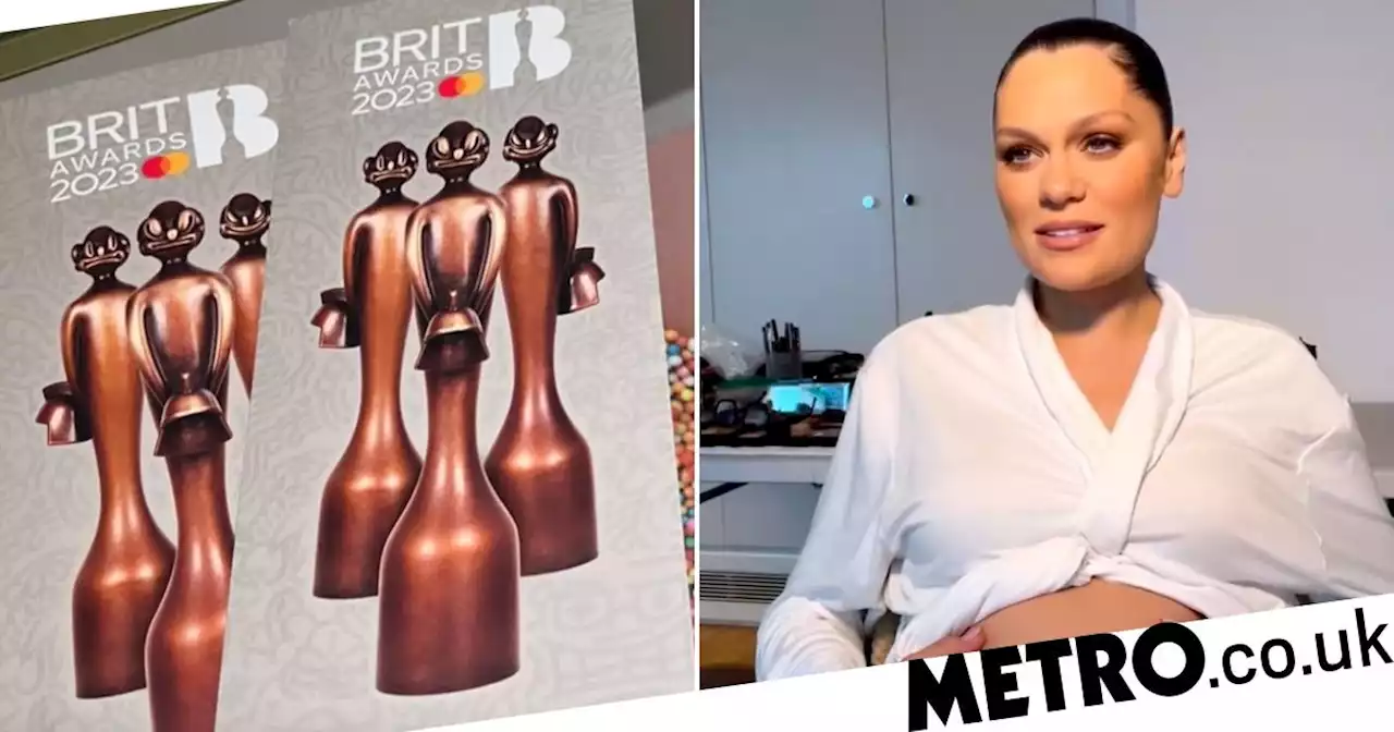 Jessie J reveals sex of her baby as she preps to walk Brits red carpet