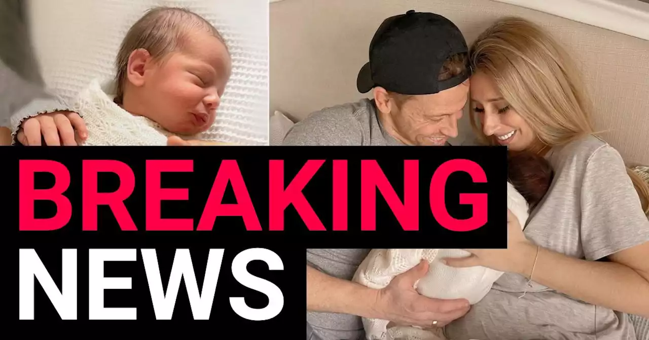 Stacey Solomon welcomes adorable baby daughter with hubby Joe Swash