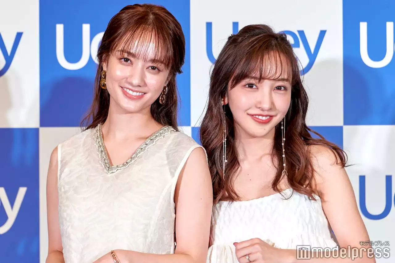 板野友美＆谷まりあ、美ボディの秘訣は？沖縄旅行エピソード明かす - モデルプレス