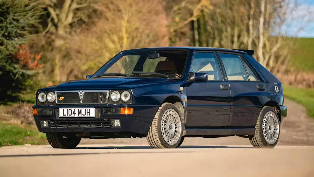 Rowan Atkinson's 1993 Lancia HF Integrale Evo II heads to auction