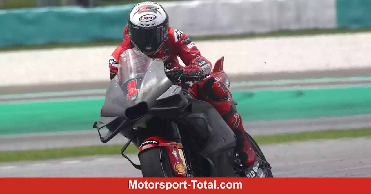 Weltmeister Bagnaia mit Tests happy: 'Neue Ducati hat enormes Potenzial'