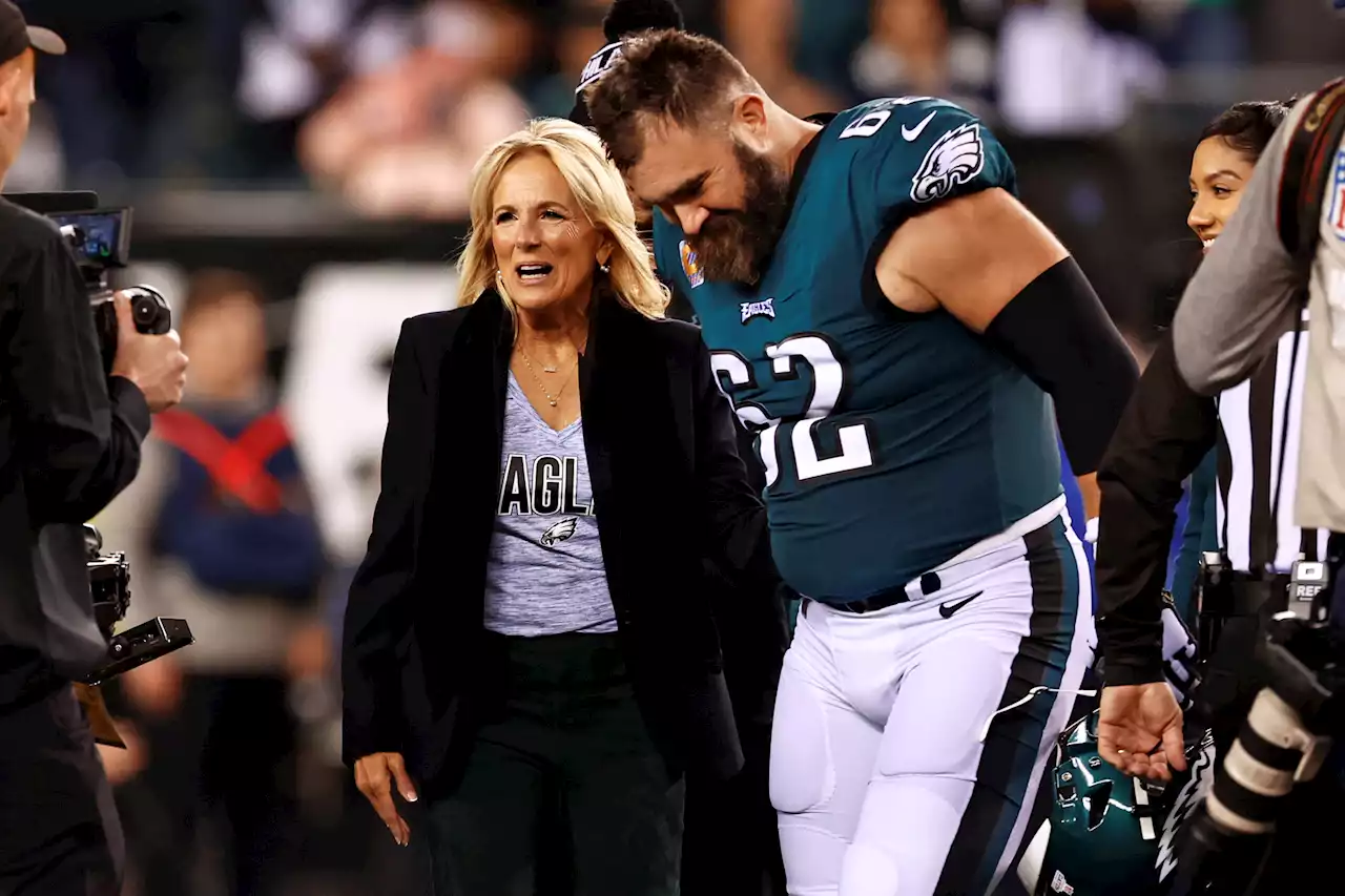 Jill Biden Not Shy About Her 'Philly Girl' Sports Fandom