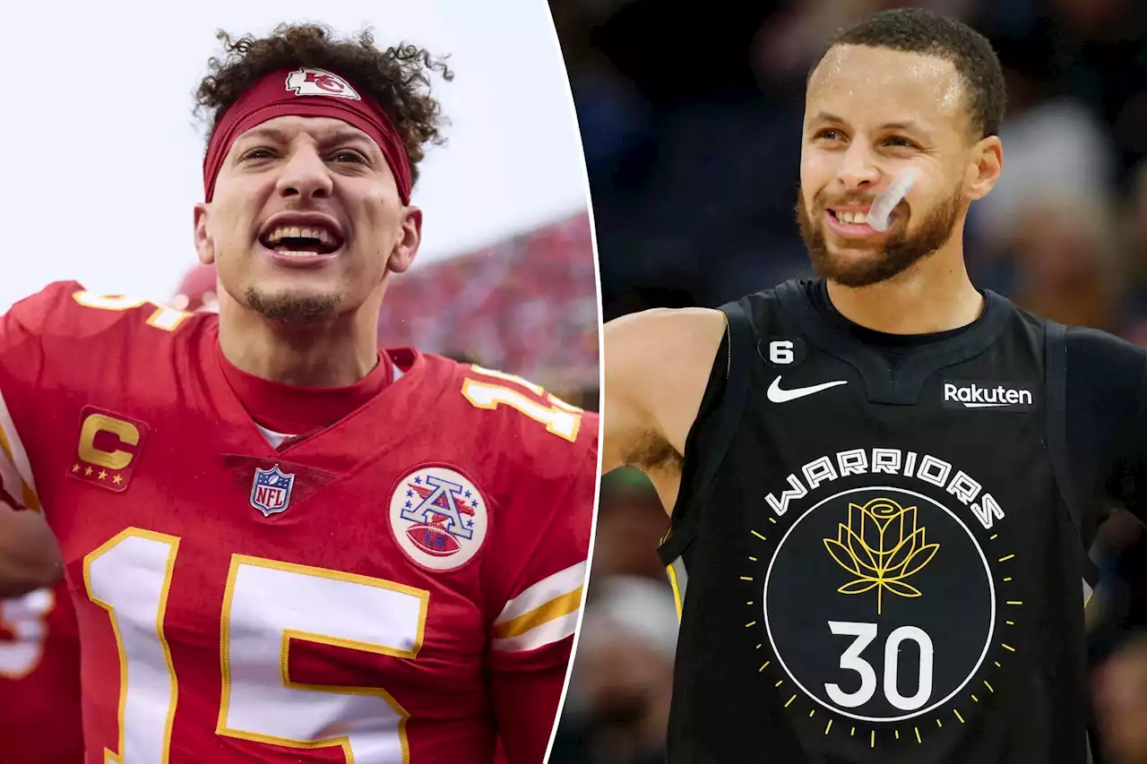 Patrick Mahomes, Stephen Curry perfect examples of a star athlete