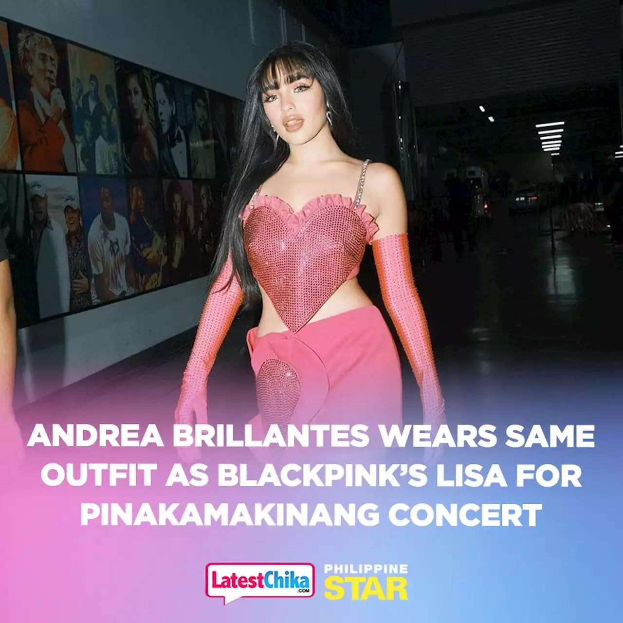 Andrea Brillantes wears same outfit as Blackpink's Lisa for Pinakamakinang concert - Latest Chika