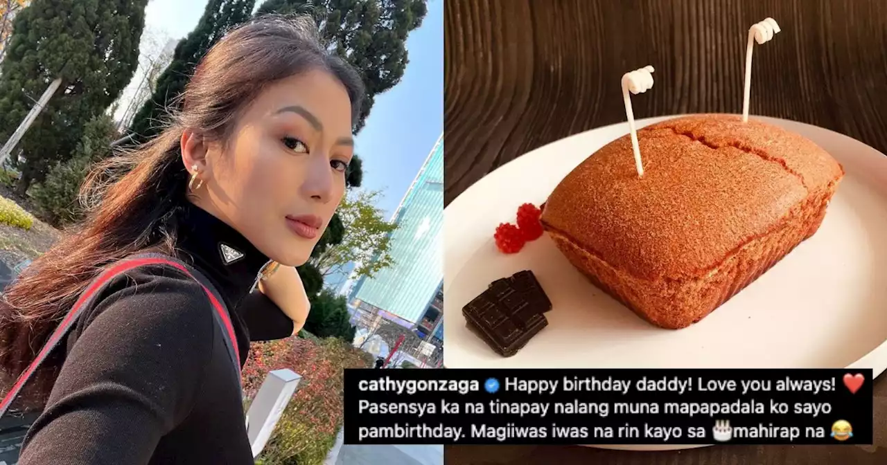 TRENDING: Alex Gonzaga marks father’s birthday with ‘tinapay’ cake