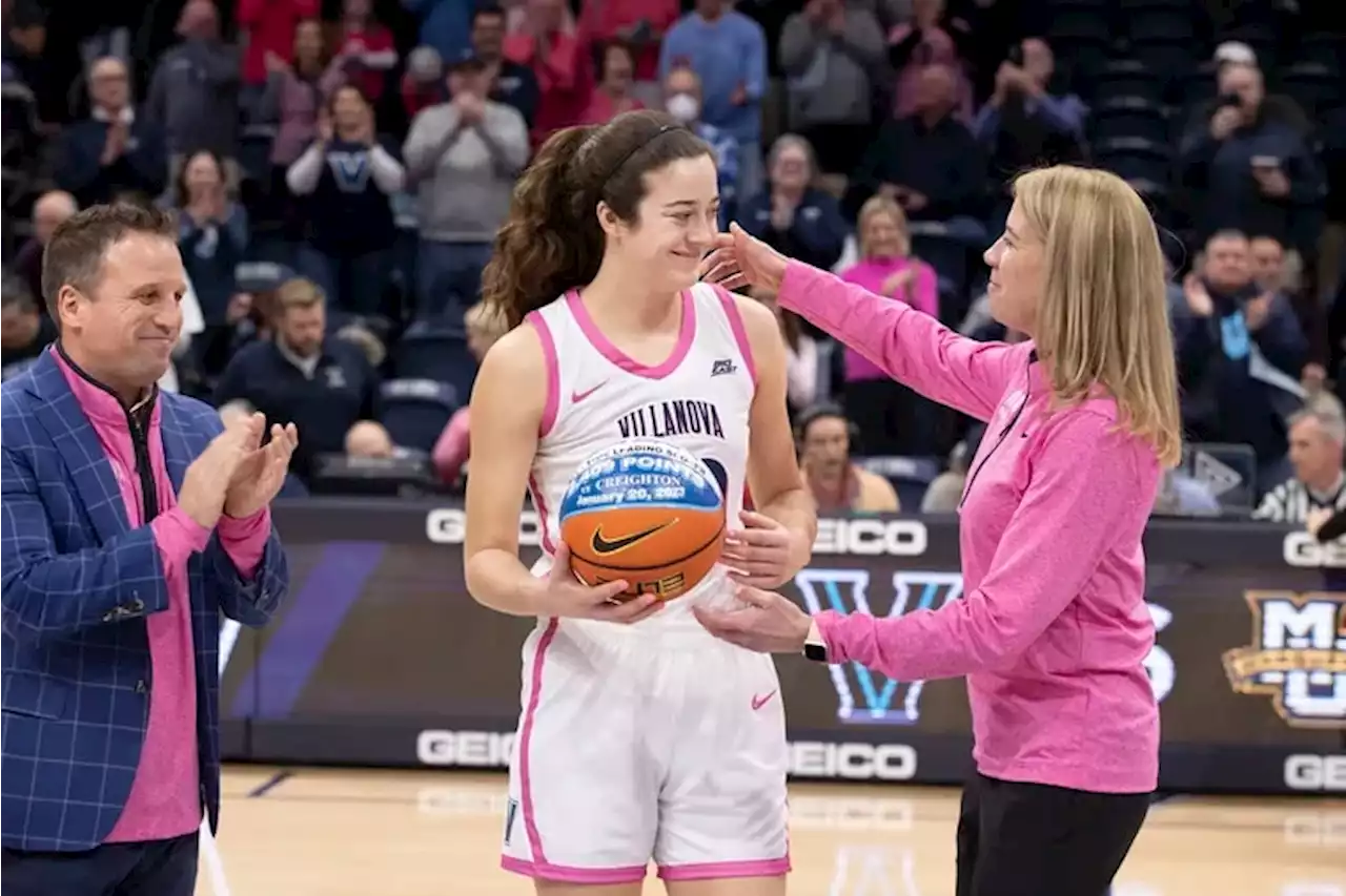 Maddy Siegrist scores 50 in rout of Seton Hall, setting Villanova and Big East records in the same game