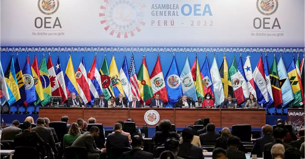 OAS members recommit to helping Haiti through gang violence