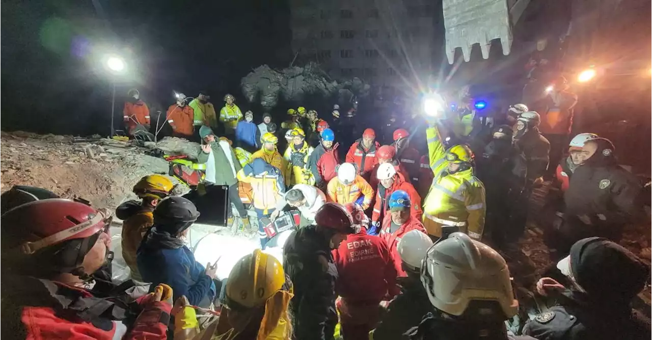 Two women survive for days in earthquake rubble as death toll tops 24,150