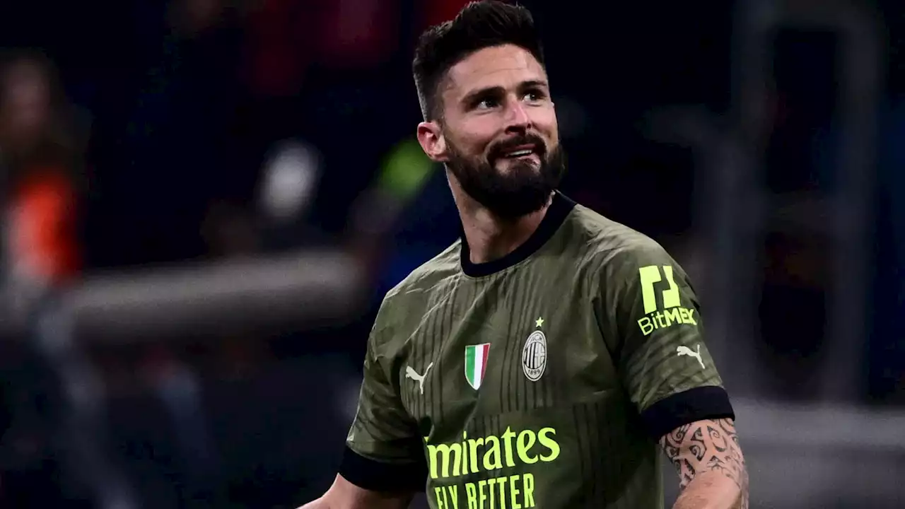 Serie A: l’AC Milan renoue avec la victoire grâce à Giroud, retour différé pour Zlatan