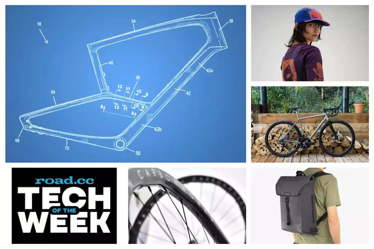 Is this the new Specialized Roubaix frame? Plus post your Zwift videos to Strava, hand-painted Silca floor pumps, super light wheels from Princeton, a bold new Rapha collection + more