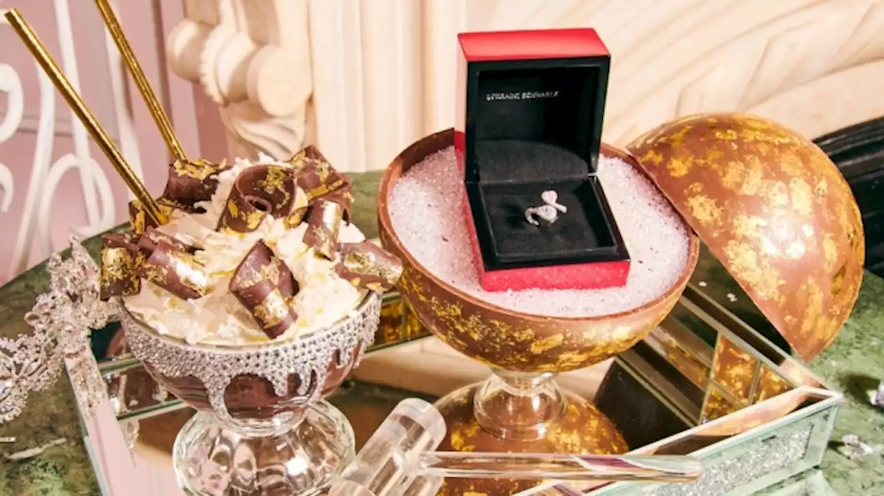 This Bonkers $250,000 Valentine’s Day Dessert Comes With a Diamond Ring by Lorraine Schwartz