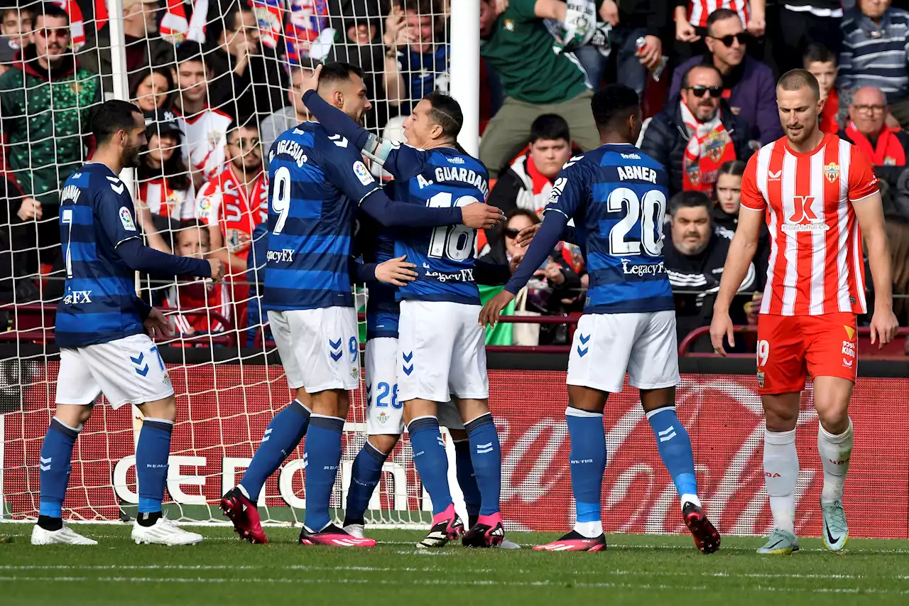 Almería-Betis: resumen, goles y resultado | LaLiga en vivo