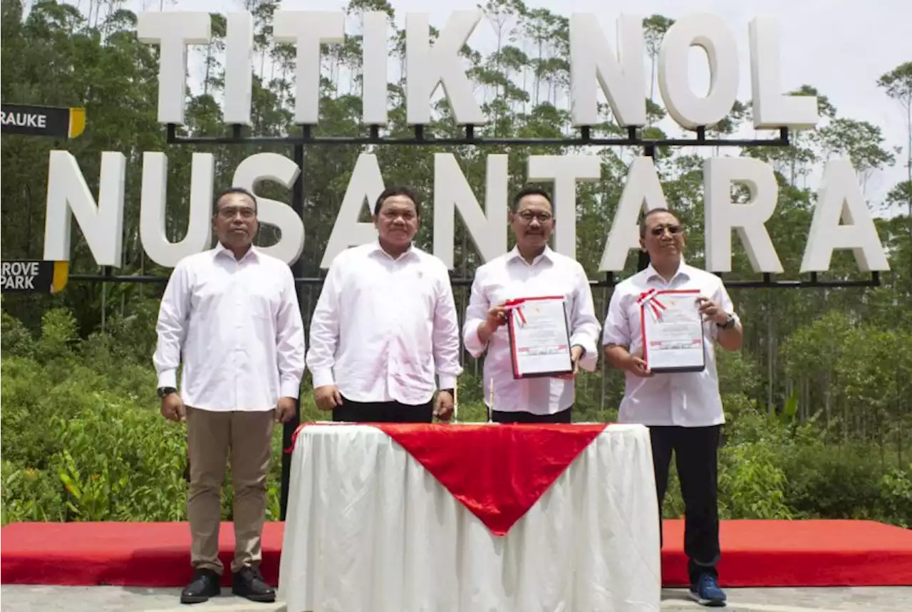 Bersejarah, BPK Serahkan LHP Pertama Otoritas IKN di Titik Nol Nusantara