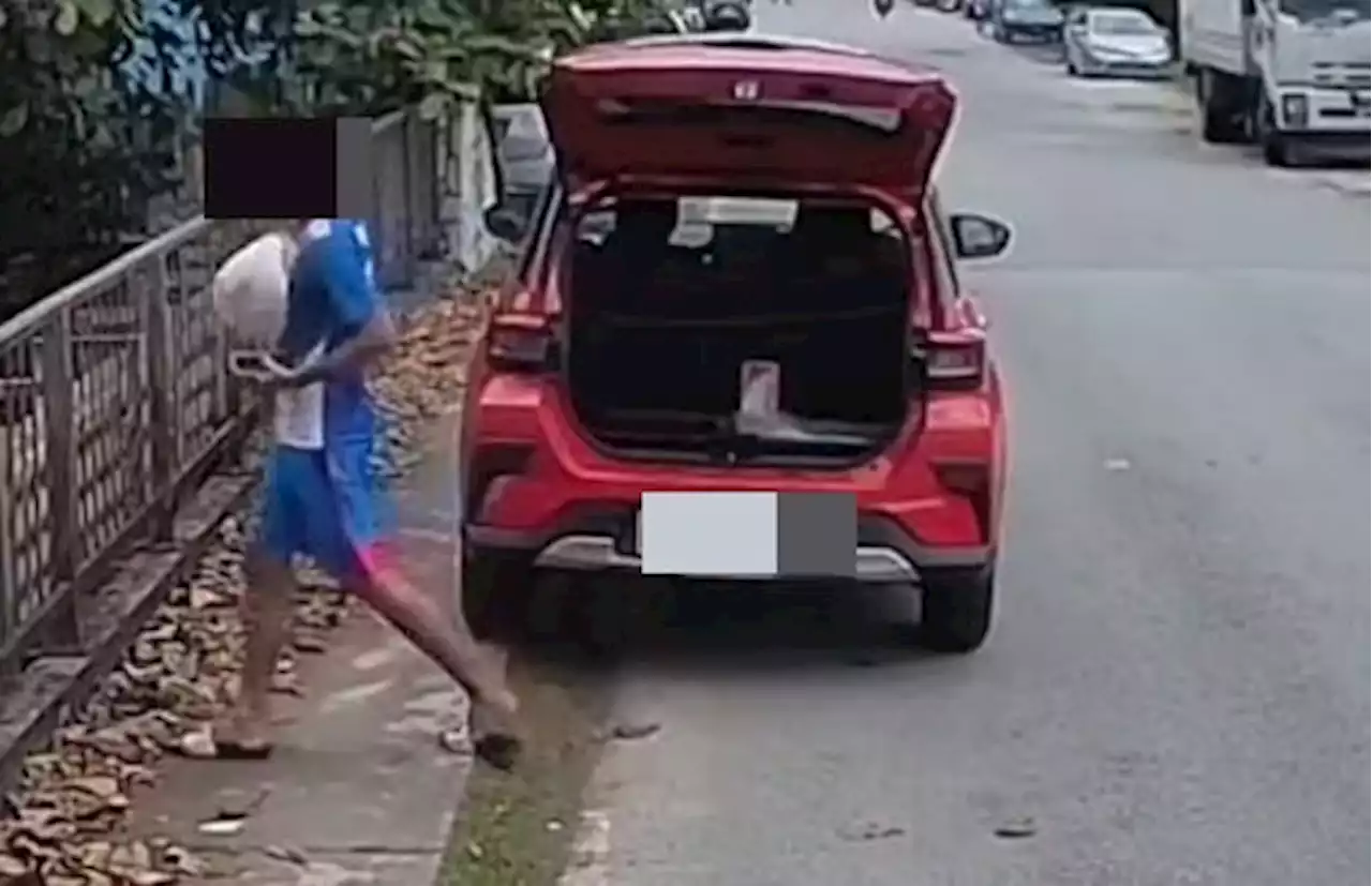 Cops probe video of man tossing trash into river in Bandar Sunway