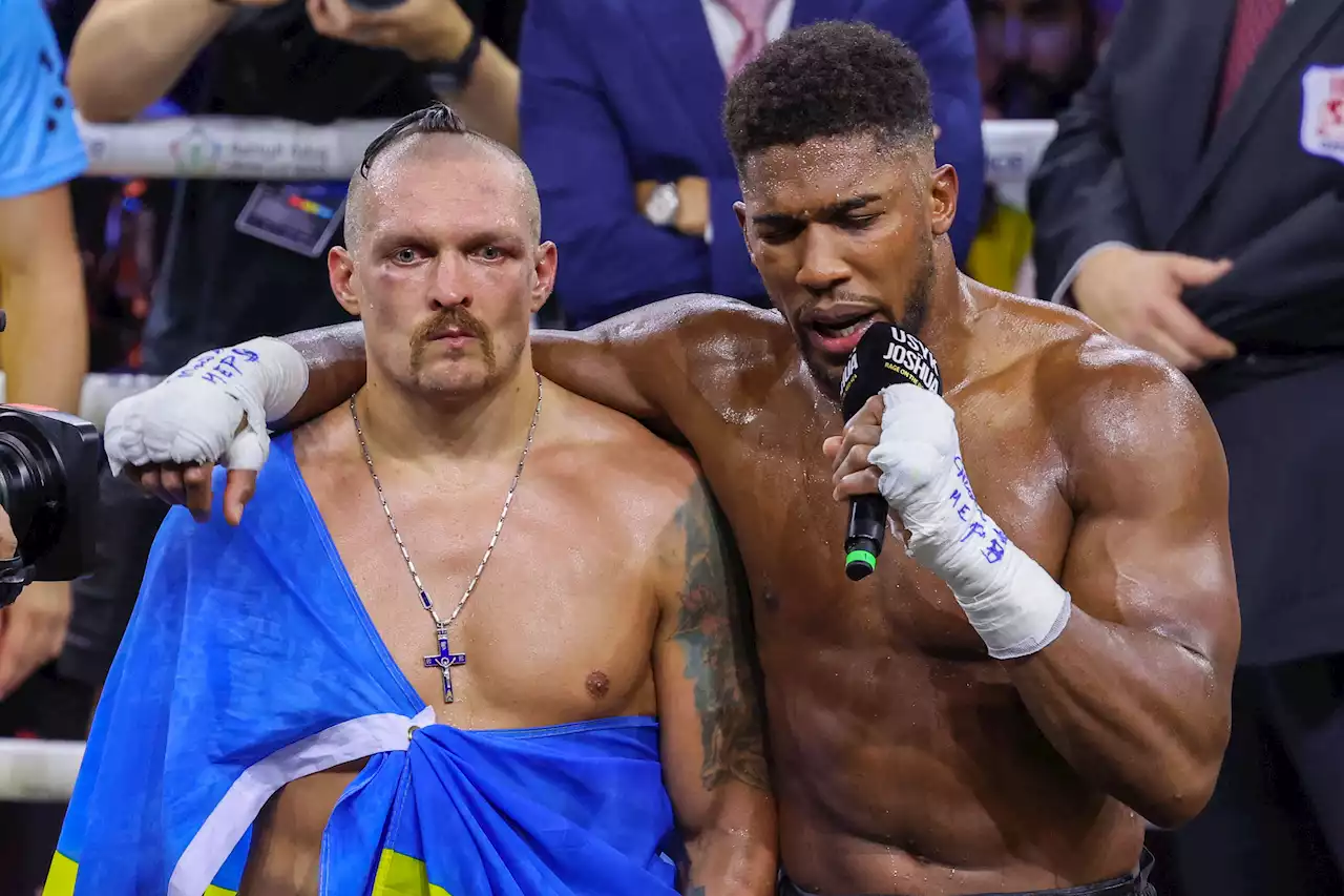 Anthony Joshua explains what Oleksandr Usyk said which 'triggered' him before rant