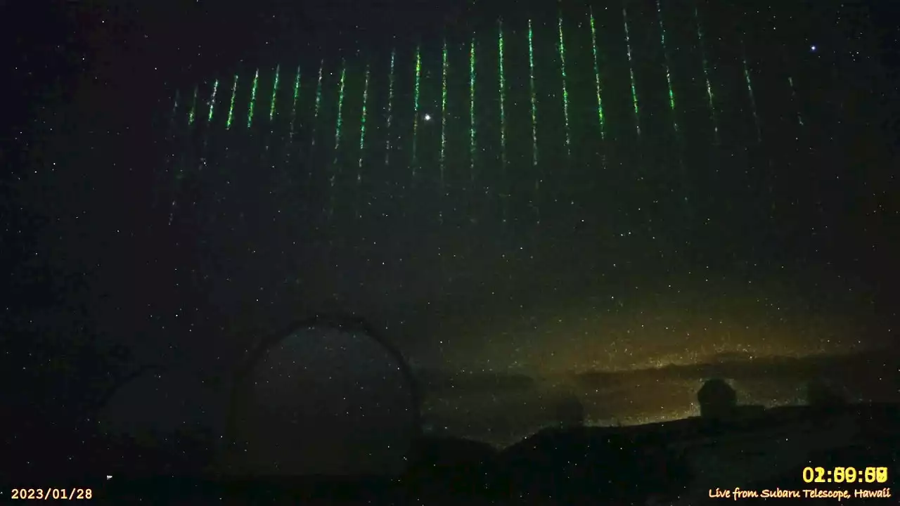 Chinese Satellite Likely Shot Green Laser Wall Over Hawaii