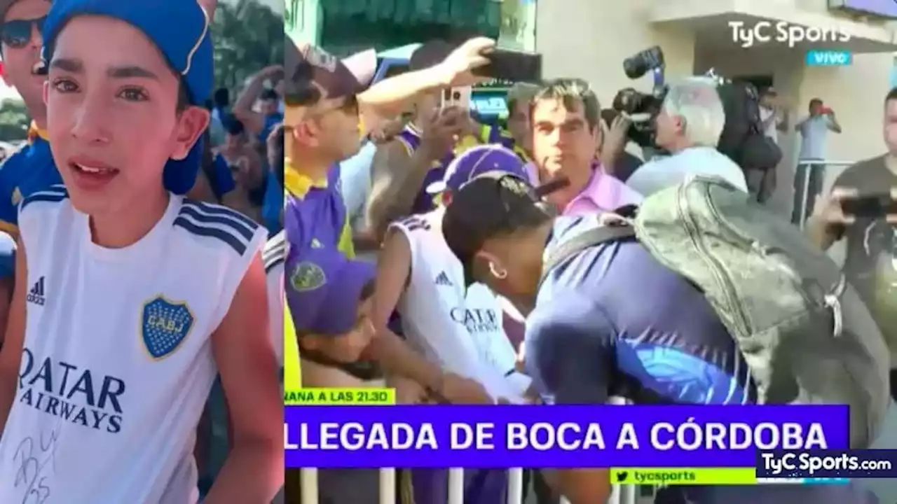 El ENORME gesto de los jugadores de Boca con los hinchas en Córdoba - TyC Sports