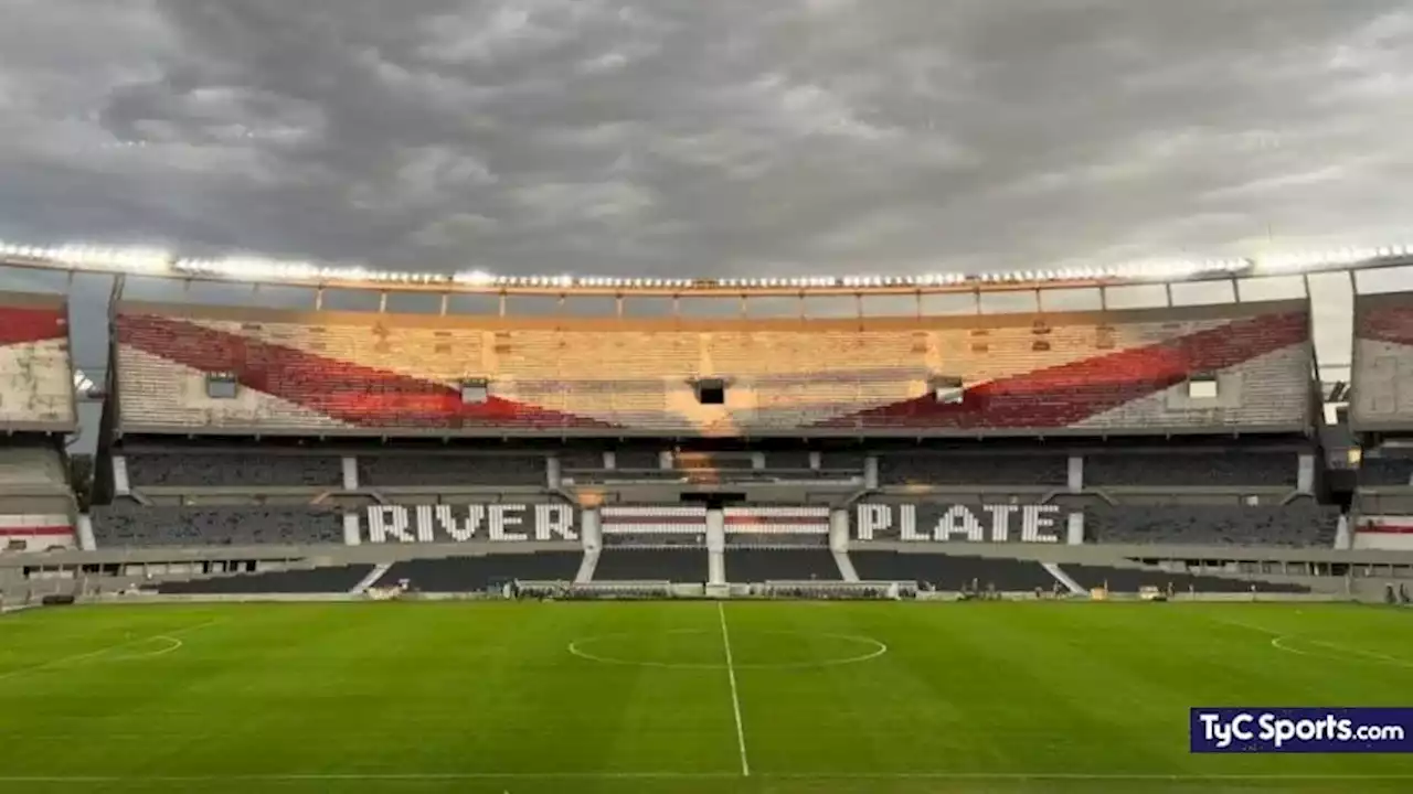 Las OBRAS de River en el Monumental, desde adentro: así se ve el estadio a días del regreso de los hinchas - TyC Sports