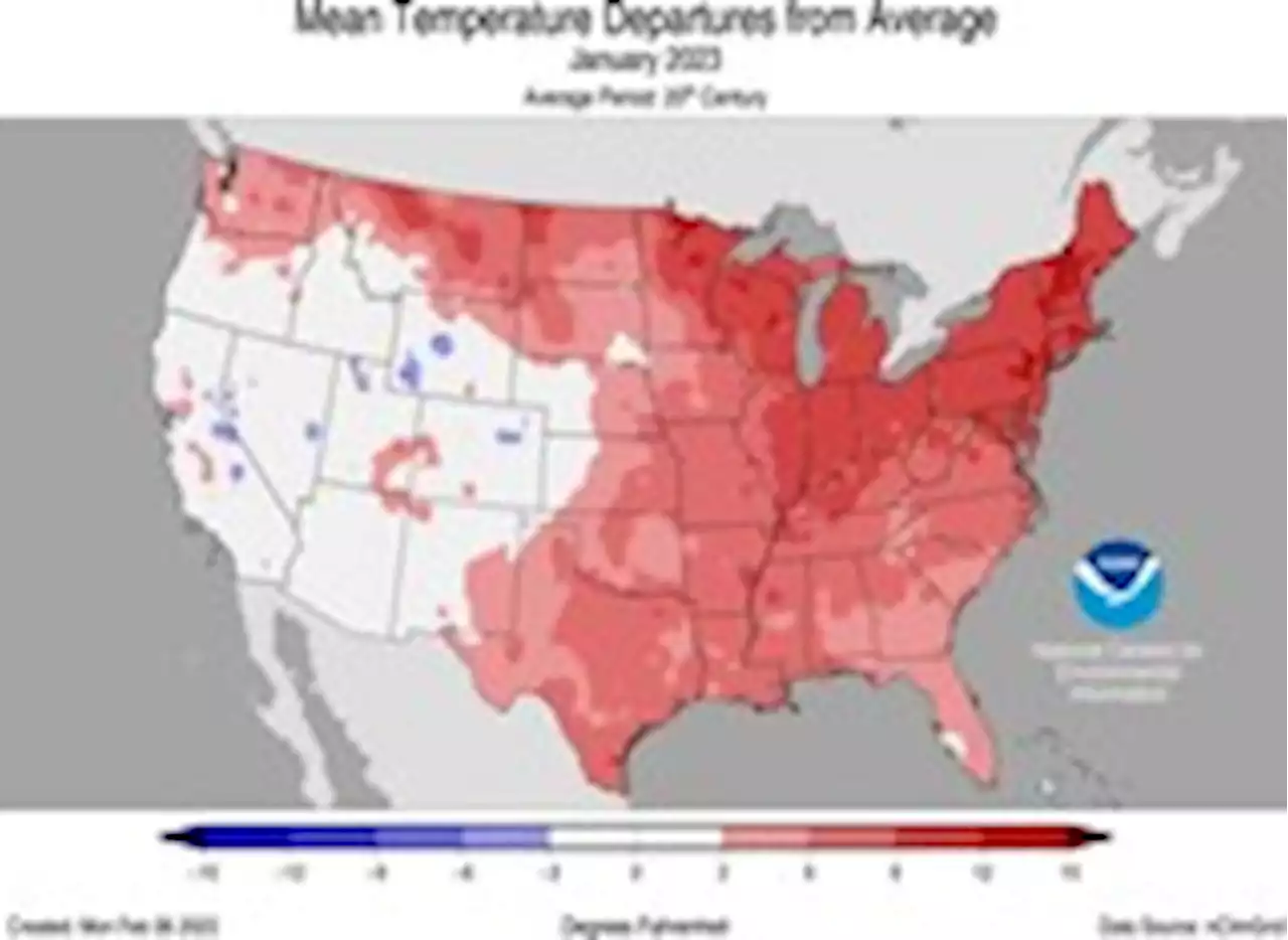 Seven Northeastern states saw warmest January as U.S. and Europe baked