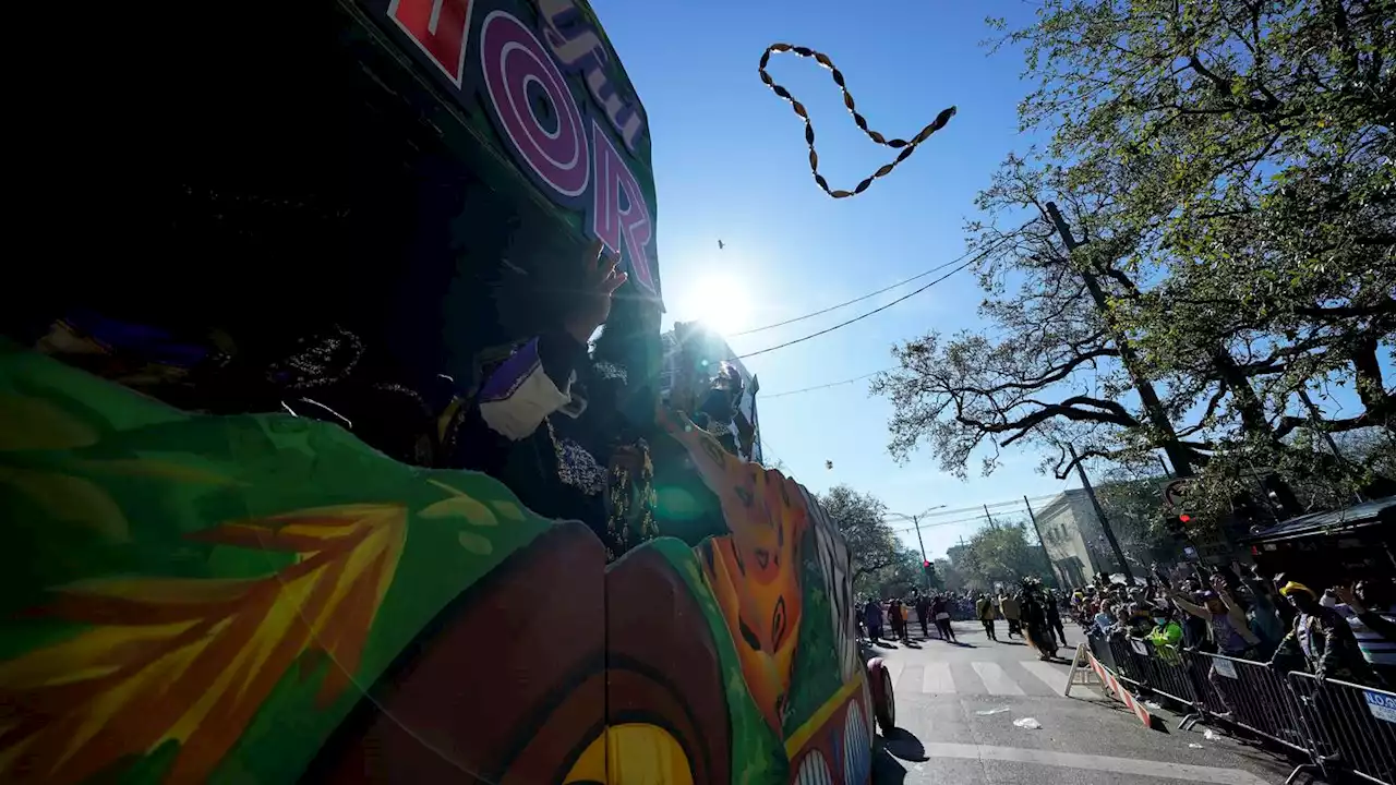 Joyous parades and parties kick off New Orleans' Mardi Gras